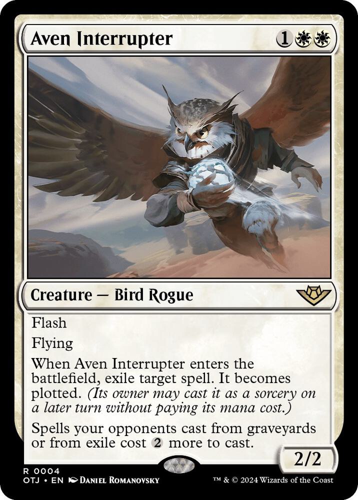 Aven Interrupter - Outlaws of Thunder Junction (OTJ) NM