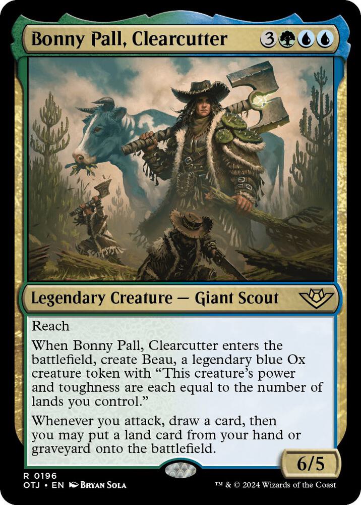 Bonny Pall, Clearcutter - Outlaws of Thunder Junction (OTJ) NM