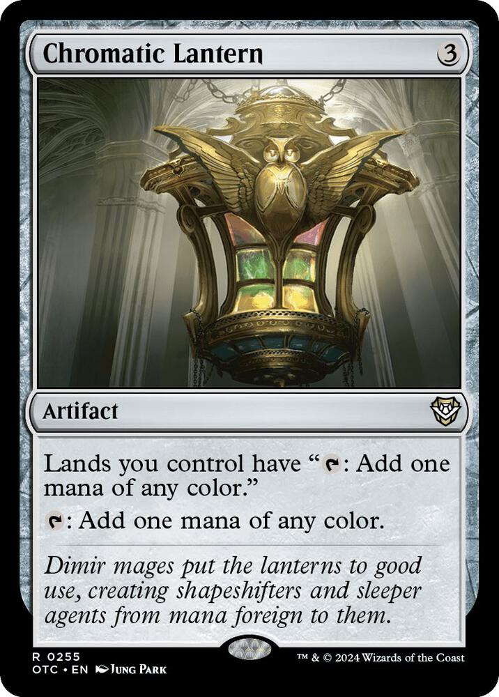 Chromatic Lantern - Commander: Outlaws of Thunder Junction (OTC) NM