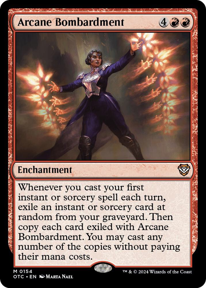 Arcane Bombardment - Commander: Outlaws of Thunder Junction (OTC)