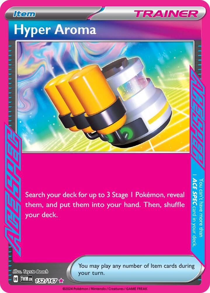 Hyper Aroma - SV06: Twilight Masquerade (TWM) NM *FOIL*