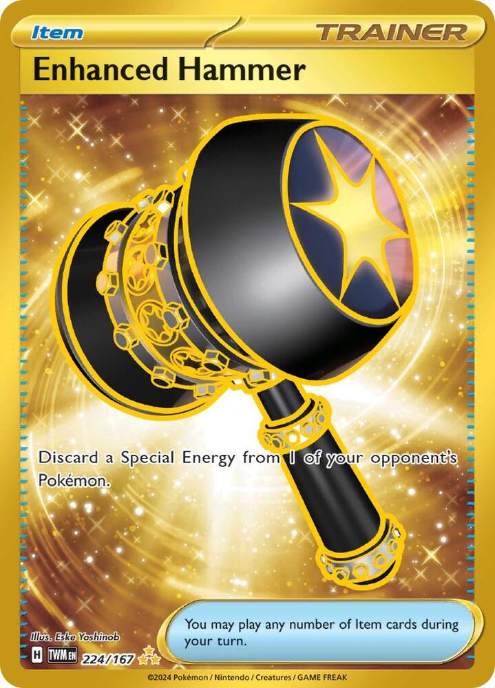 Enhanced Hammer - 224/167 - SV06: Twilight Masquerade (TWM) NM *FOIL*