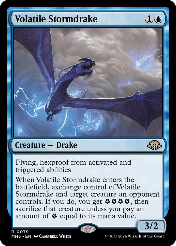 Volatile Stormdrake - Modern Horizons 3 (MH3) NM