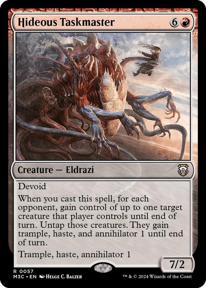 Hideous Taskmaster - Commander: Modern Horizons 3 (M3C) NM