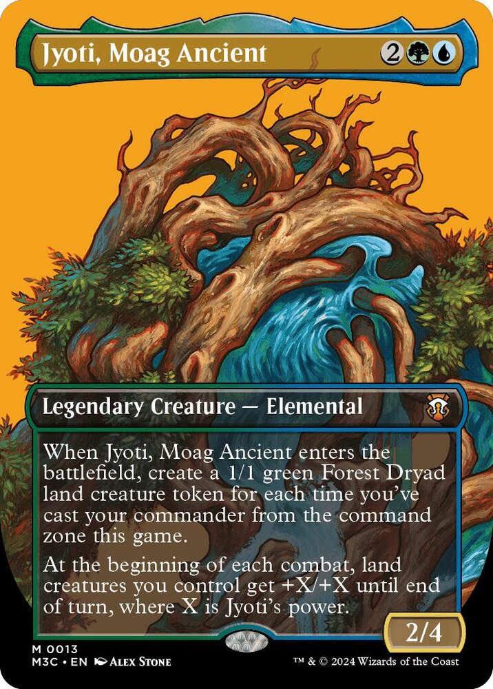 Jyoti, Moag Ancient (Borderless) - Commander: Modern Horizons 3 (M3C) NM