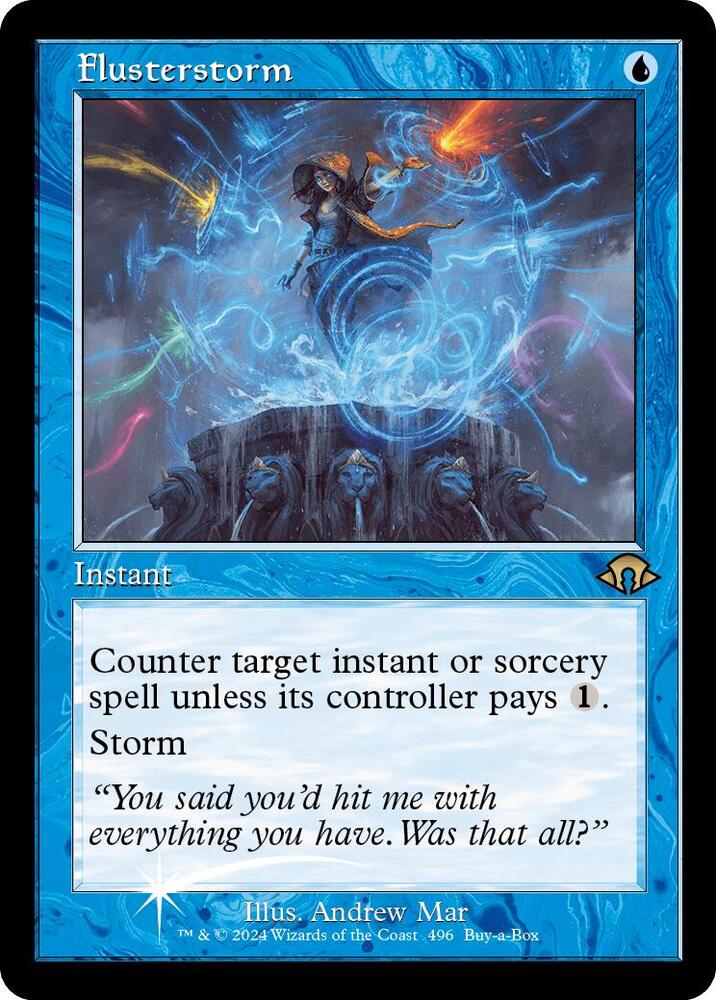 Flusterstorm (Retro Frame) - Buy-A-Box Promos (BABP) NM