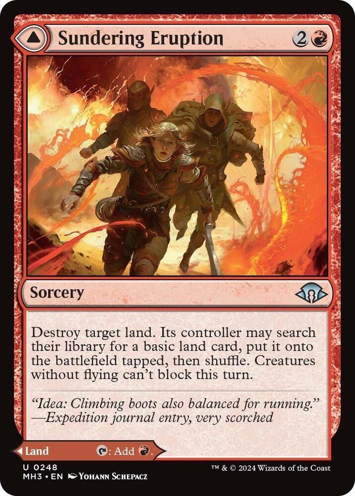 Sundering Eruption - Modern Horizons 3 (MH3) NM