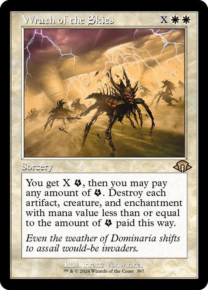 Wrath of the Skies (Retro Frame) - Modern Horizons 3 (MH3) NM