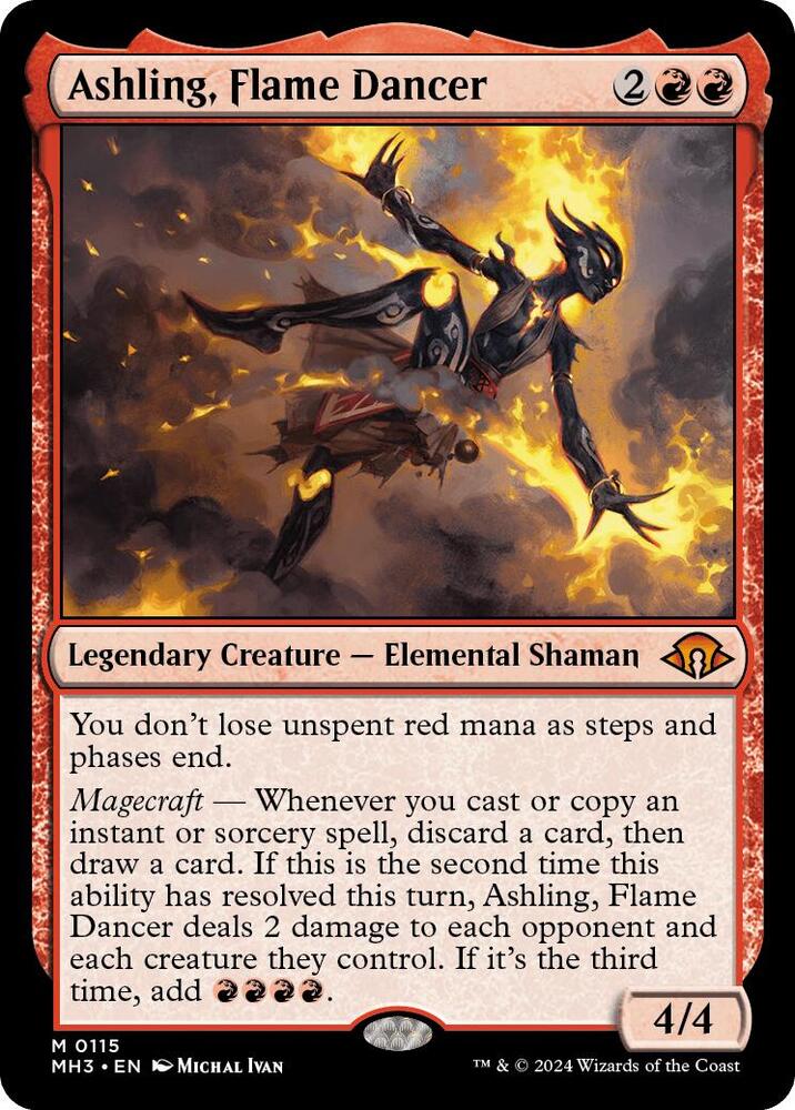 Ashling, Flame Dancer - Modern Horizons 3 (MH3) NM