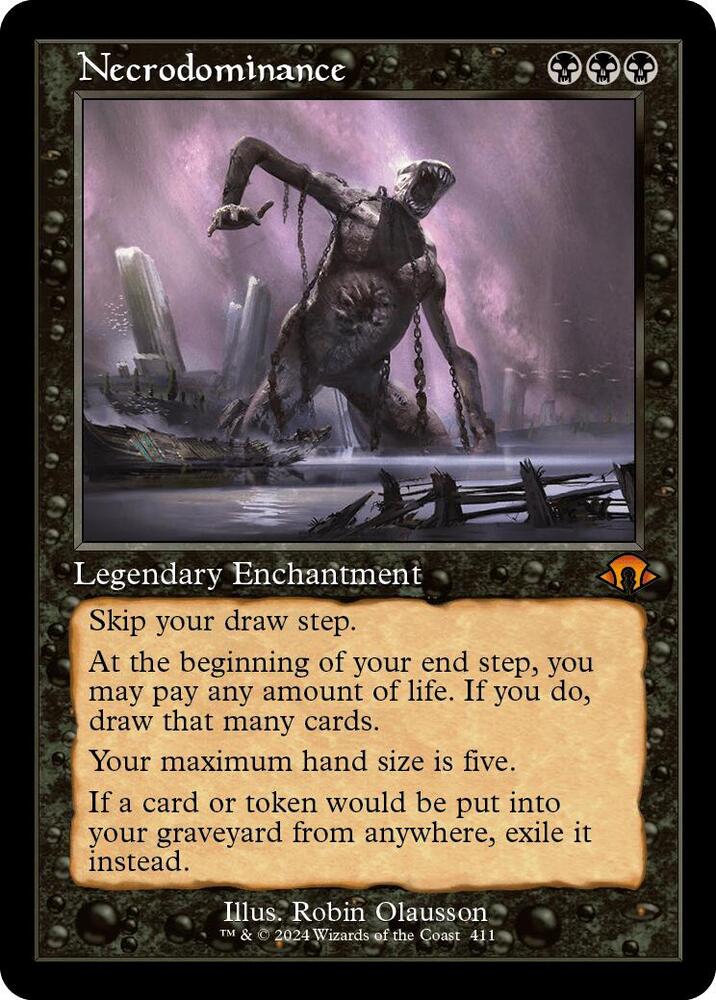 Necrodominance (Retro Frame) - Modern Horizons 3 (MH3) NM
