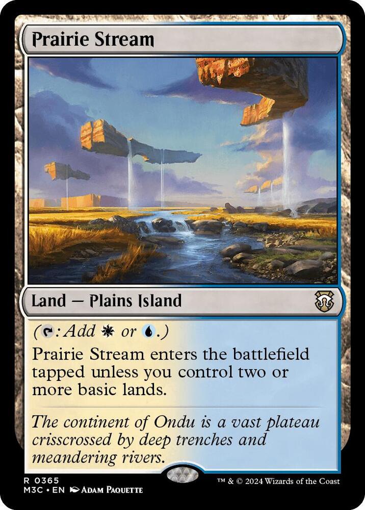 Prairie Stream - Commander: Modern Horizons 3 (M3C)