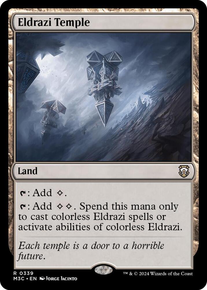 Eldrazi Temple - Commander: Modern Horizons 3 (M3C) NM