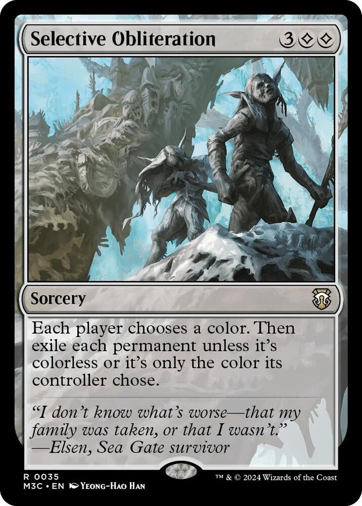 Selective Obliteration - Commander: Modern Horizons 3 (M3C) NM