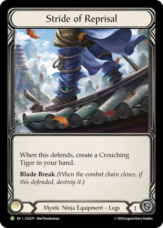 Stride of Reprisal - LGS273 - Part the Mistveil (MST) LP *Rainbow Foil*