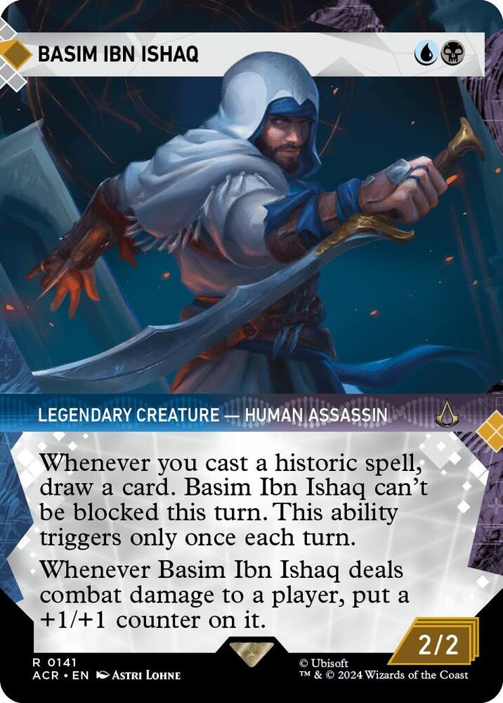 Basim Ibn Ishaq (Showcase) - Universes Beyond: Assassin's Creed (ACR) NM