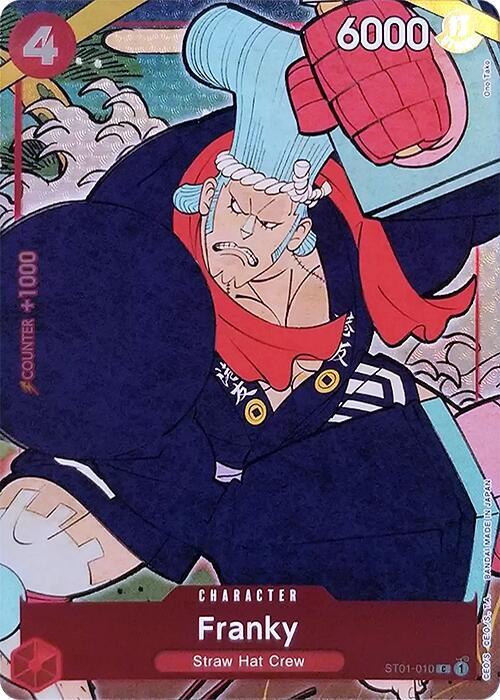 Franky (English Version 1st Anniversary Set) - One Piece Promotion Cards (OP-PR) NM *FOIL*