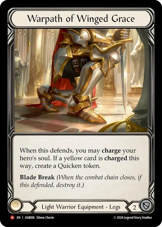 Warpath of Winged Grace - Armory Deck: Boltyn Rainbow Foil NM