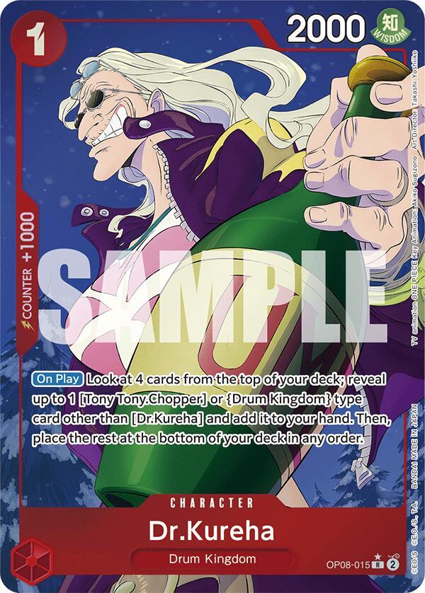 Dr.Kureha (Parallel) - Two Legends (OP08) NM *FOIL*