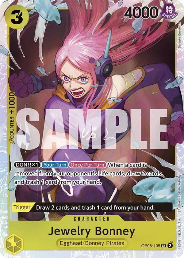 Jewelry Bonney - Two Legends (OP08) NM *FOIL*