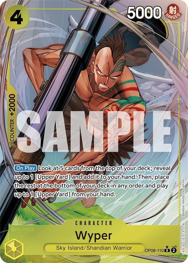 Wyper (Parallel) - Two Legends (OP08) NM *FOIL*