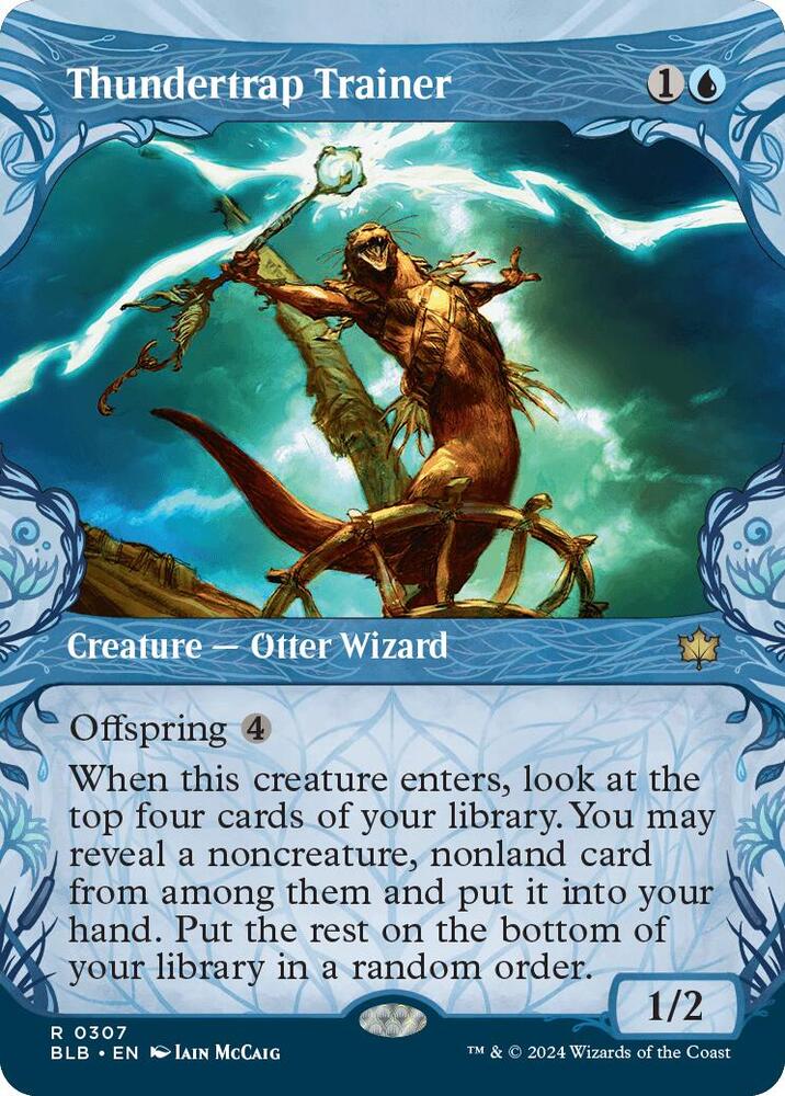 Thundertrap Trainer (Showcase) - Bloomburrow (BLB) NM