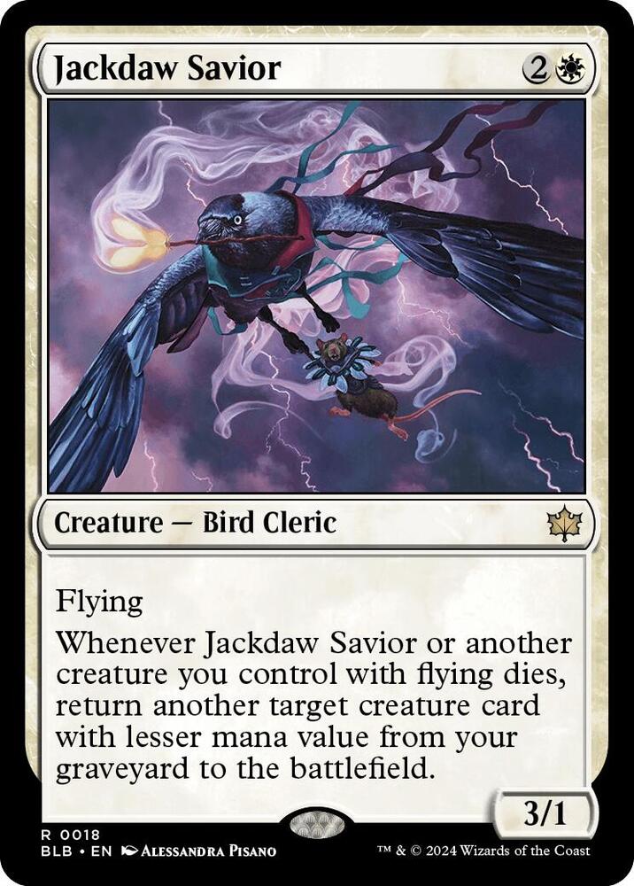Jackdaw Savior - Bloomburrow (BLB) NM *FOIL*