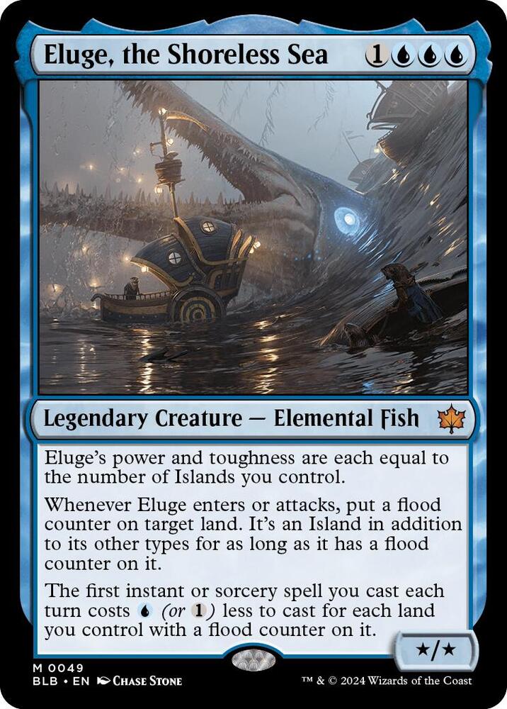 Eluge, the Shoreless Sea - Bloomburrow (BLB) NM
