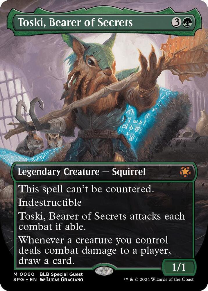 Toski, Bearer of Secrets (Borderless) - Special Guests (SPG)
