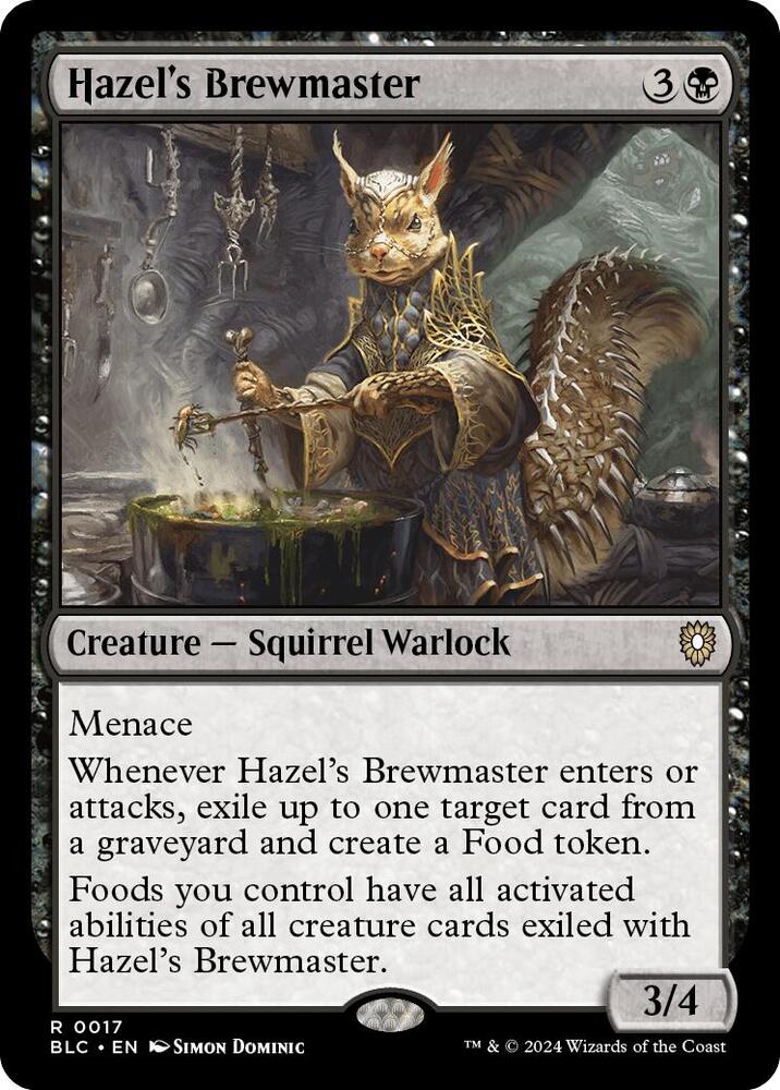 Hazel's Brewmaster - Commander: Bloomburrow (BLC) NM