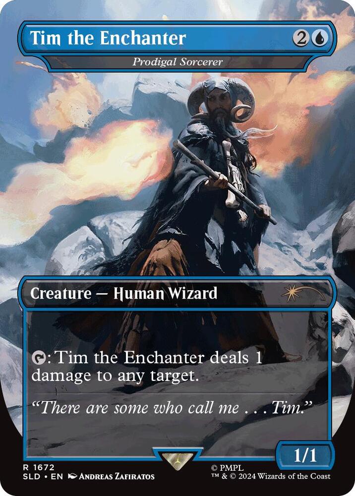 Tim the Enchanter - Prodigal Sorcerer - Secret Lair Drop Series (SLD) LP *FOIL*