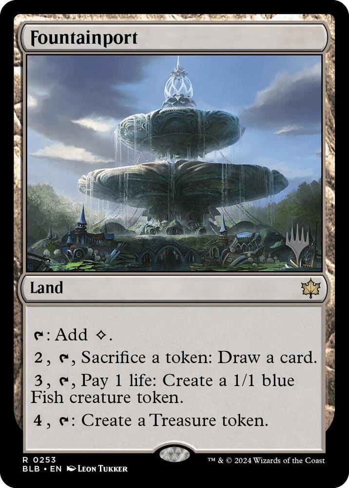 Fountainport - Promo Pack: Bloomburrow (PPBLB) NM