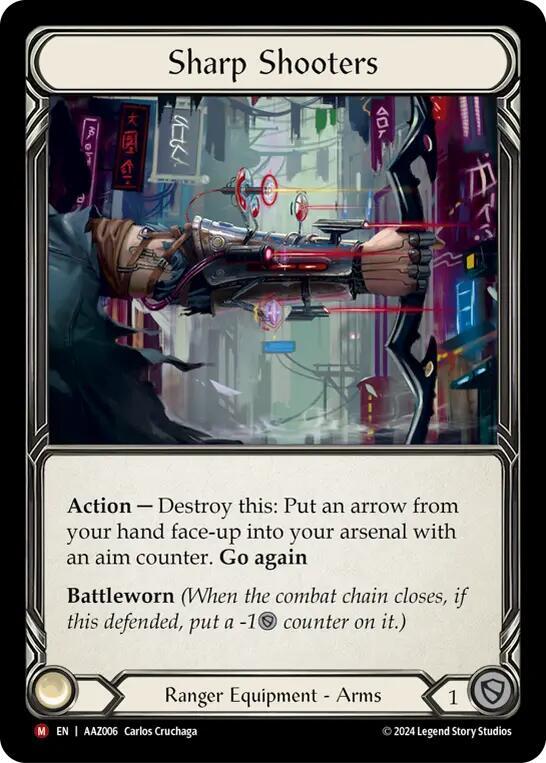 Sharp Shooters - Armory Deck: Azalea (ADA) LP *Rainbow Foil*