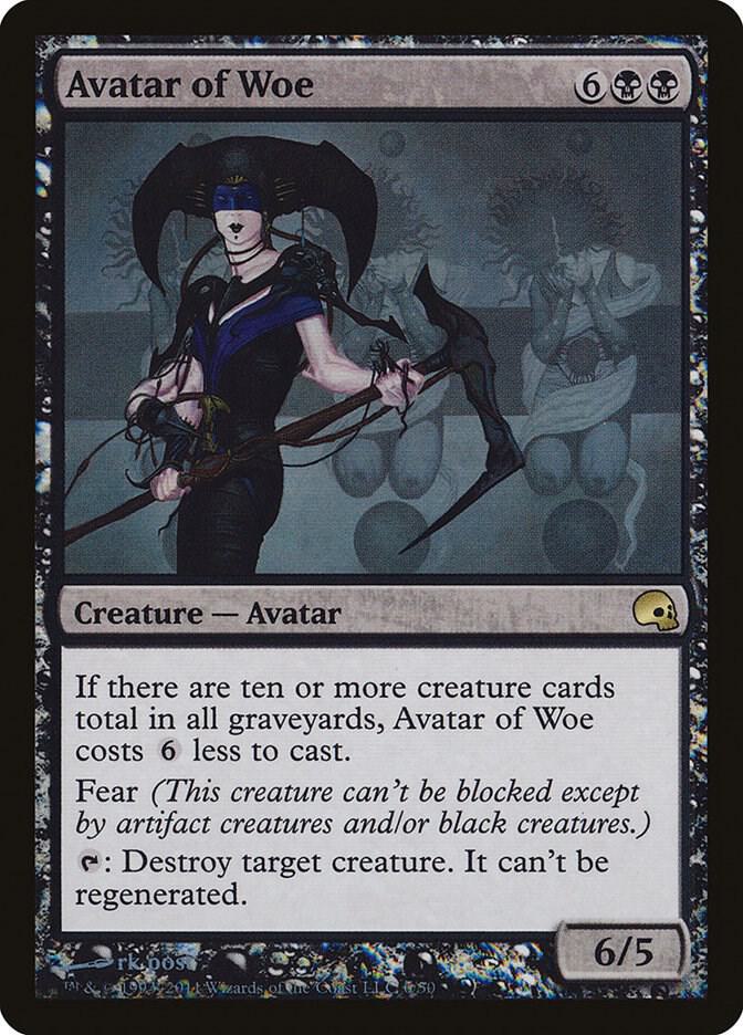 Avatar of Woe - Premium Deck Series: Graveborn (GRV) NM *FOIL*