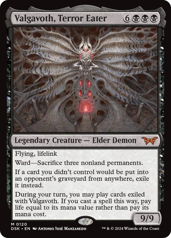 Valgavoth, Terror Eater - Duskmourn: House of Horror (DSK) NM