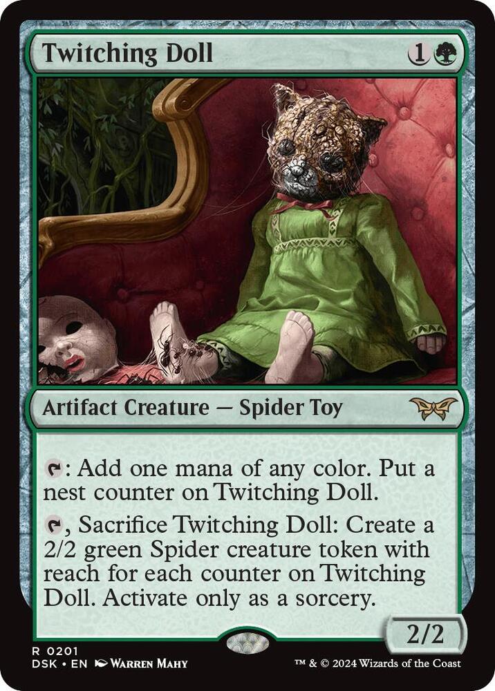 Twitching Doll - Duskmourn: House of Horror (DSK) *FOIL*