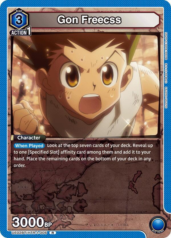 Gon Freecss (006) - UE02BT: HUNTER X HUNTER (UE02BT) NM *FOIL*