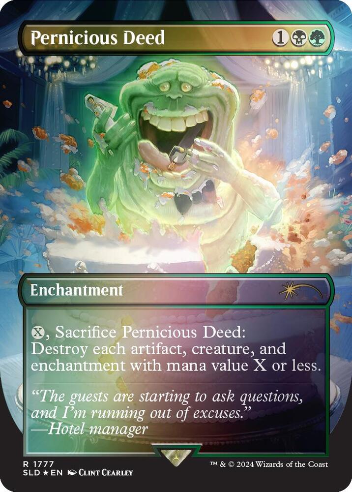 Pernicious Deed (Rainbow Foil) - Secret Lair Drop Series (SLD) NM *FOIL*