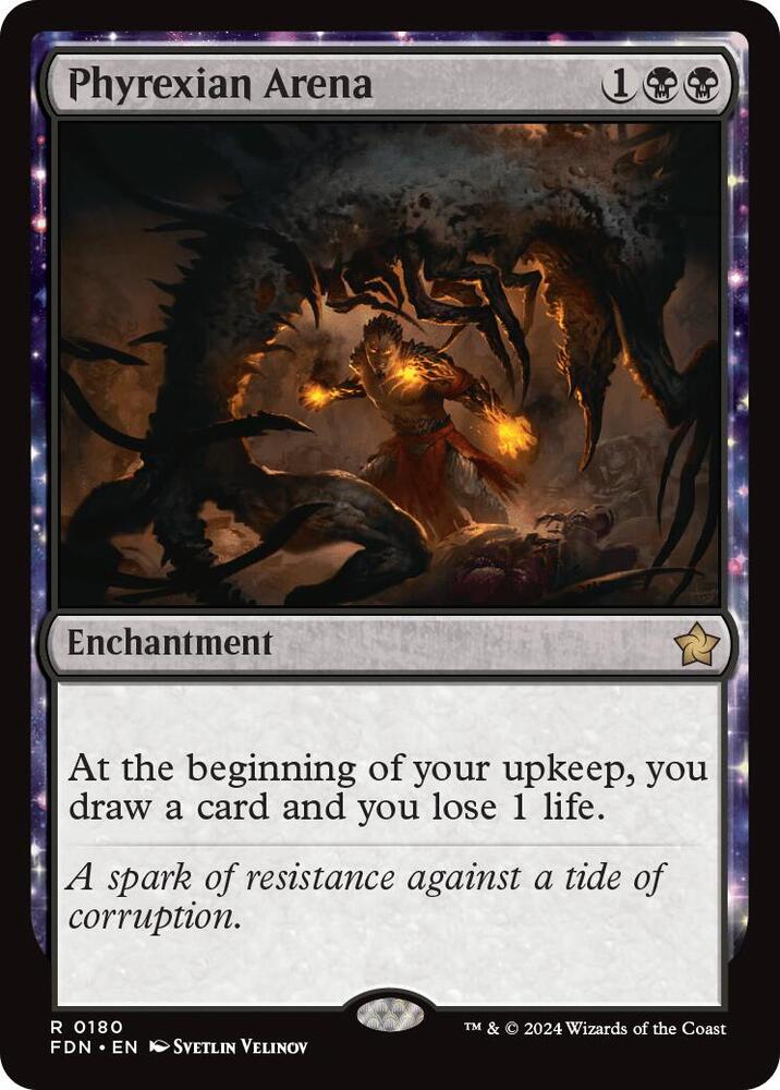 Phyrexian Arena - Foundations (FDN) NM