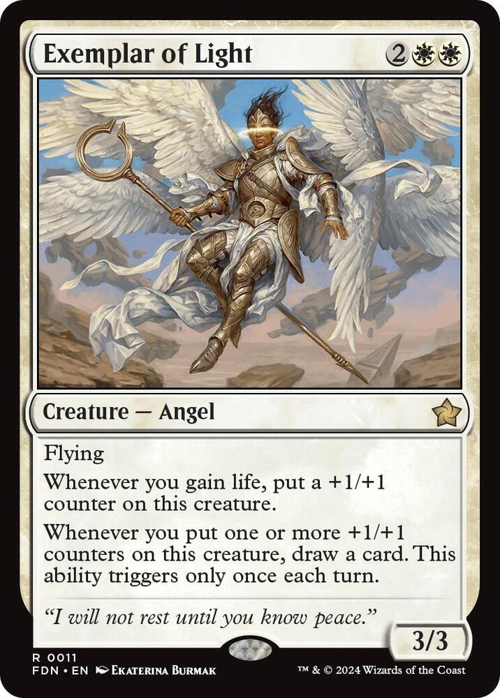 Exemplar of Light (0011) - Foundations (FDN) NM