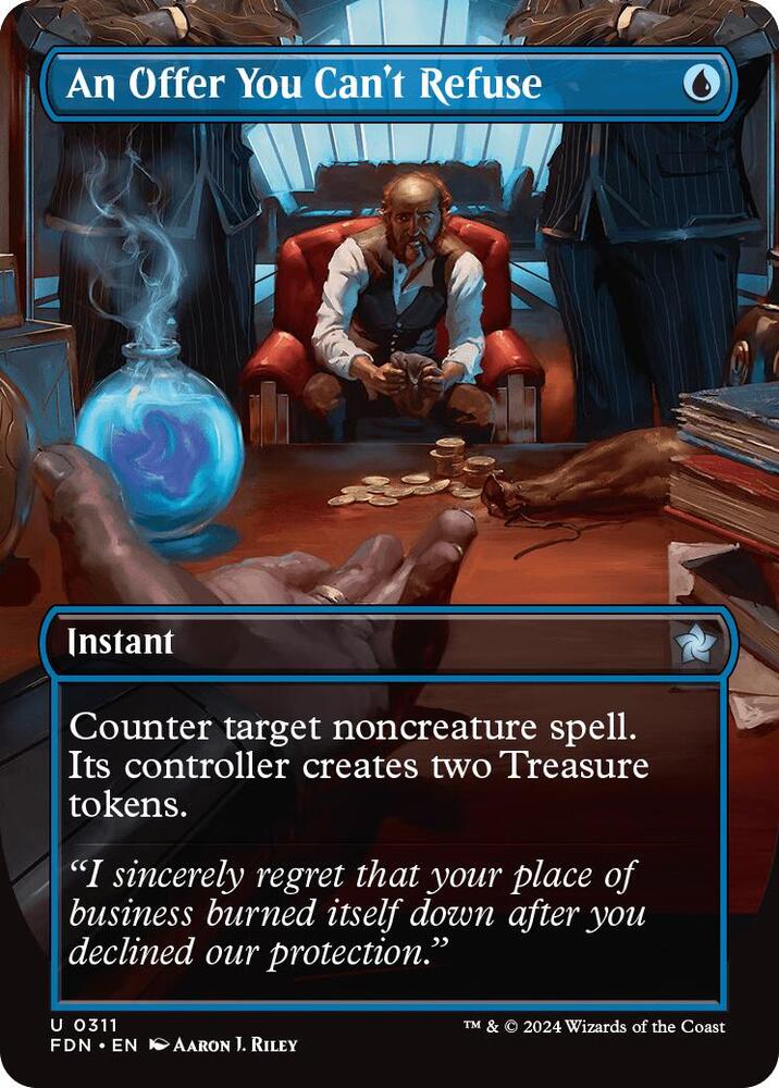 An Offer You Can't Refuse (Borderless) - Foundations (FDN) NM