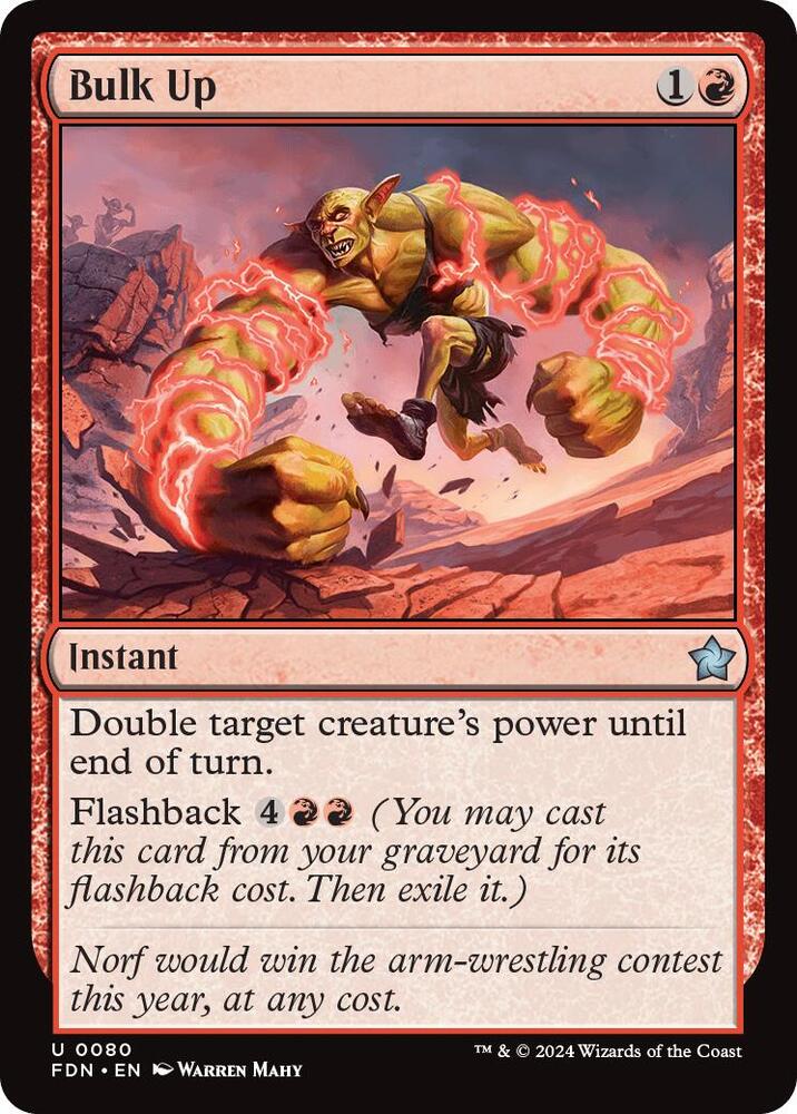 Bulk Up - Foundations (FDN) NM