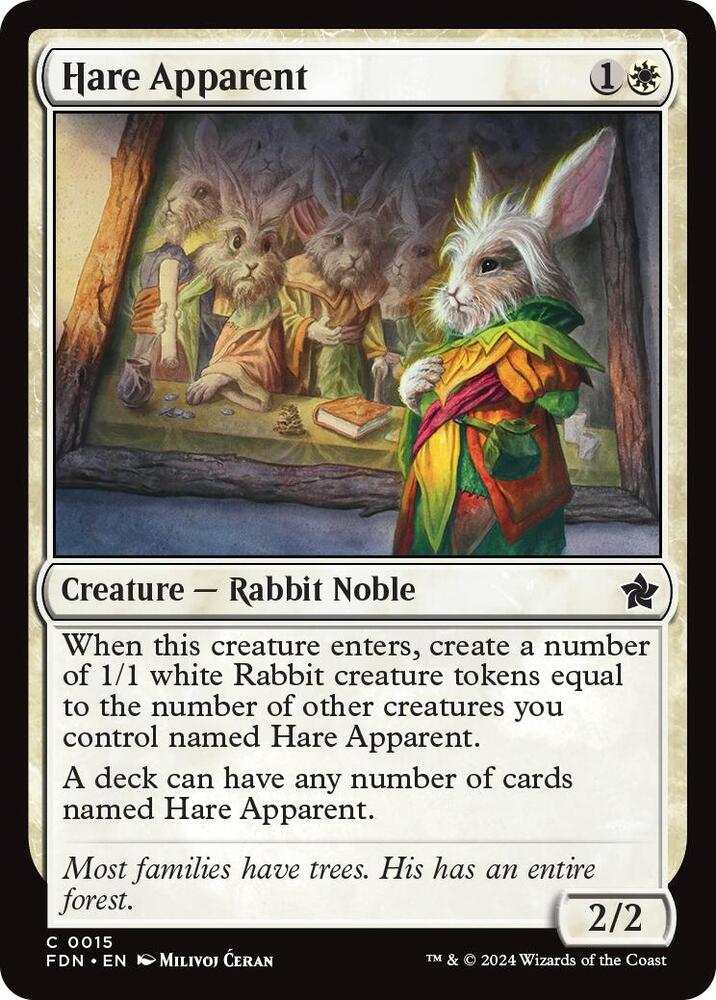 Hare Apparent - Foundations (FDN) NM