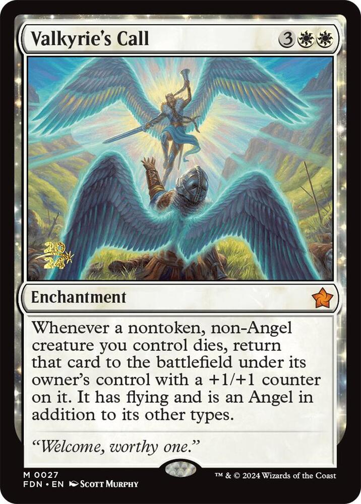 Valkyrie's Call - Prerelease Cards (PRE) NM *FOIL*