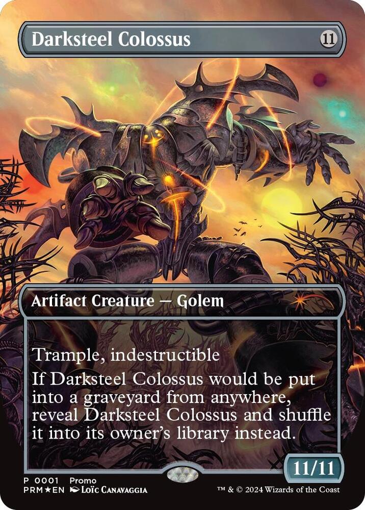 Darksteel Colossus - Unique and Miscellaneous Promos (UMP) NM *FOIL*