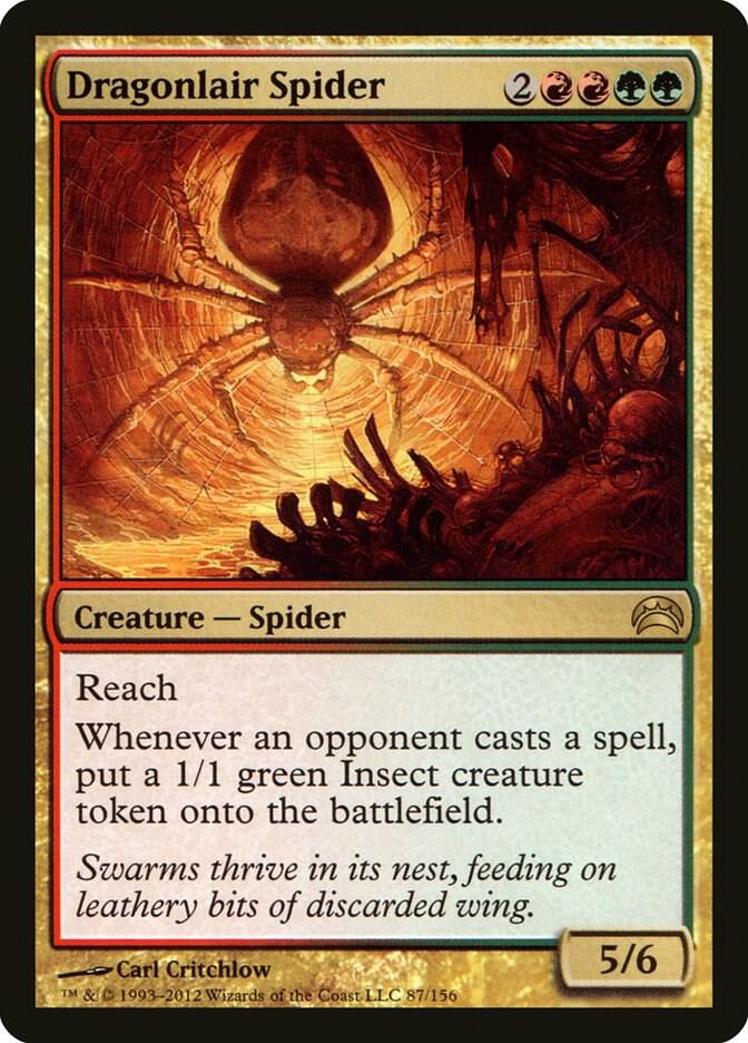 Dragonlair Spider - Planechase 2012 (PC2) NM