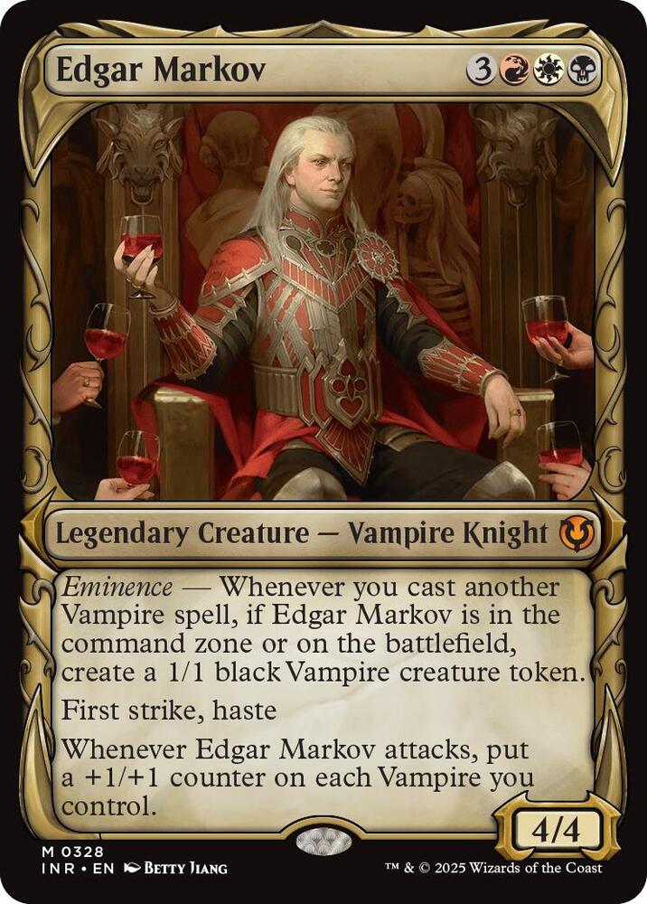 Edgar Markov (Showcase) - Innistrad Remastered (INR) LP *FOIL*