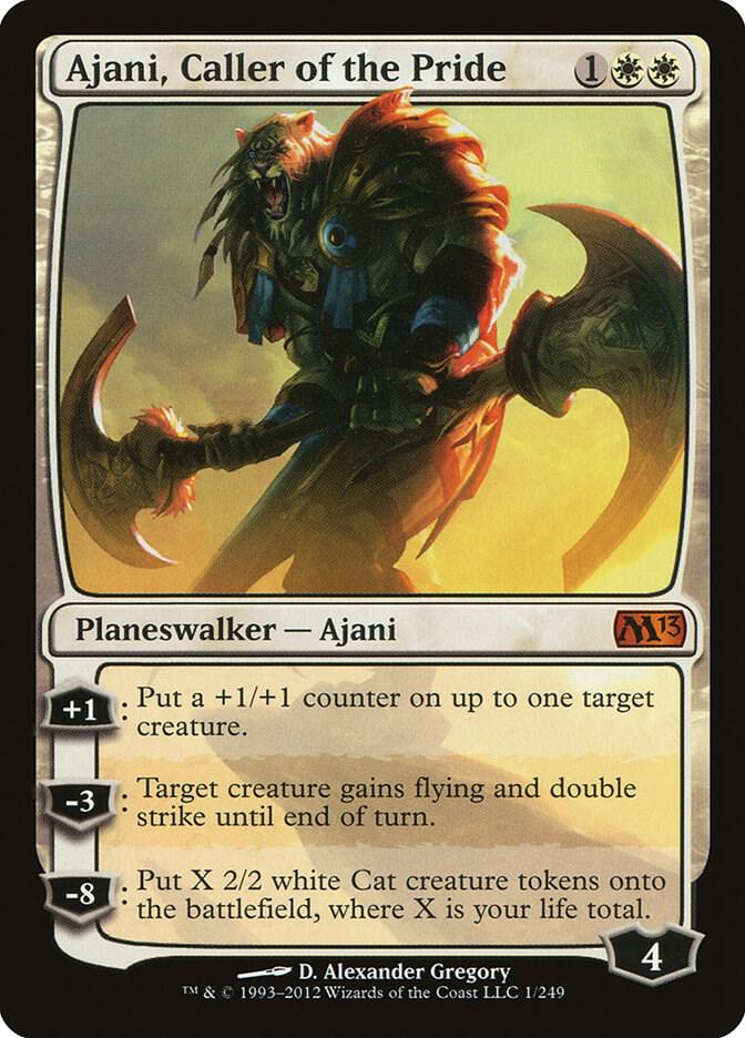 Ajani, Caller of the Pride - Magic 2013 (M13) (M13) NM *FOIL*