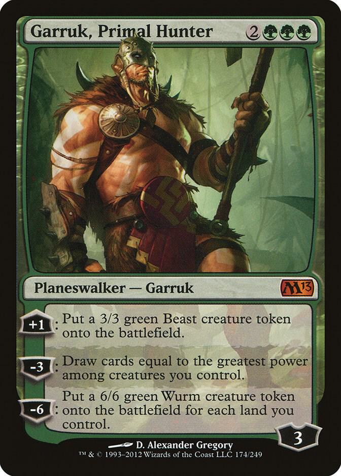 Garruk, Primal Hunter - Magic 2013 (M13) (M13) NM