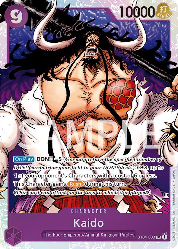 Kaido (003) - Revision Pack Cards (OPRP) NM *FOIL*