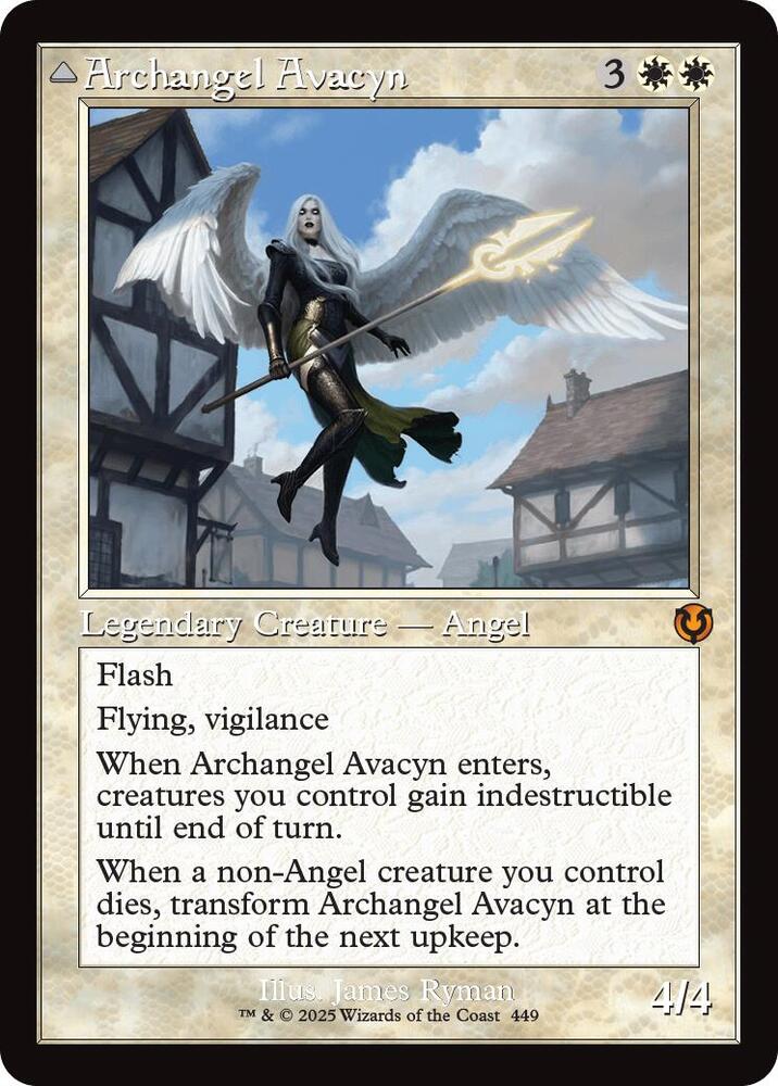 Archangel Avacyn (Retro Frame) - Innistrad Remastered (INR) NM